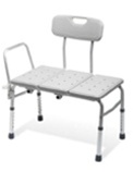 Transfer Bench by Guardian has a Seating surface offer a non slip