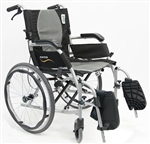 Karman Ergo Flight Super Lightweight Wheelchair w/ Handle Brakes S-2512 Karman Ergo Flight Super Lightweight Wheelchair w/ Handle Brakes S-2512