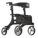 Drive Nitro Elite CF, Carbon Fiber Rollator Side to Side Folding Drive Nitro Elite CF, Carbon Fiber Rollator Side to Side Folding